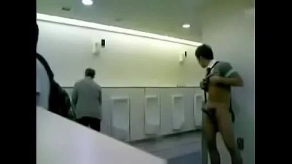 Nová exhibitionist plan in public toilets jemná trubice
