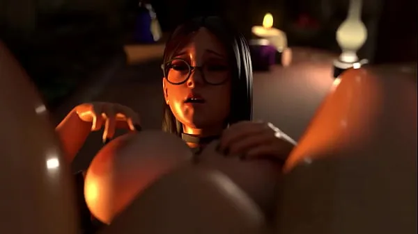 Νέος Witch conjured a Big Dickgirl's Cock - 3D Shemale MILF fucks Girl, 3D Animated Futanari Huge Creampie, LKSD75DF λεπτός σωλήνας