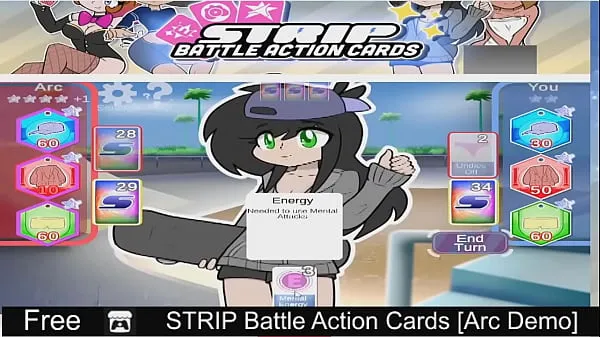 Uusi STRIP Battle Action Cards [Arc Demo hieno tuubi