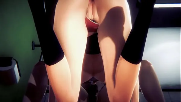 Nová Hentai Uncensored 3D - hardsex in a public toilet - Japanese Asian Manga Anime Film Game Porn jemná tuba