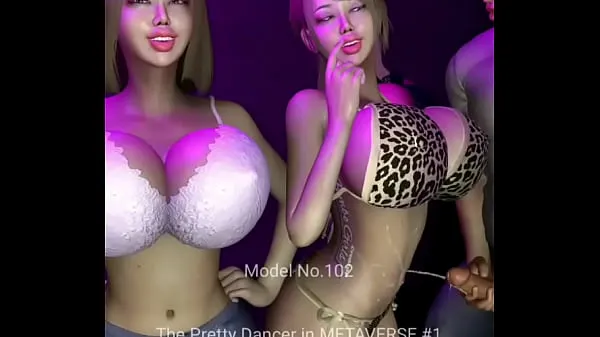 New title trailer *** CPD-M 3P • Cum with - The Pretty Dancers in METAVERSE (Video set 3) • Portrait fine Tube