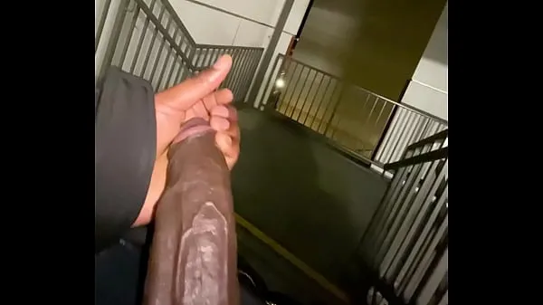 New Cumming in a stair case (hope no one walks in fine Tube