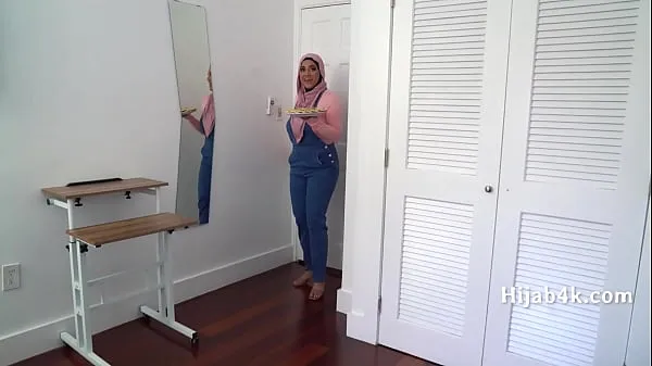新型Corrupting My Chubby Hijab Wearing StepNiece细管