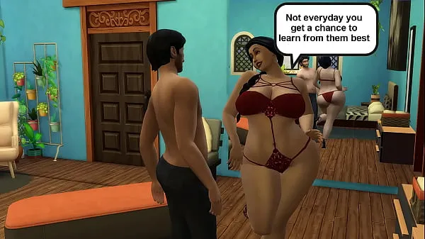 Baru Vol 1 Part 7 - Desi Saree Aunty Lakshmi Take His Virginity - Wicked Whims halus Tube