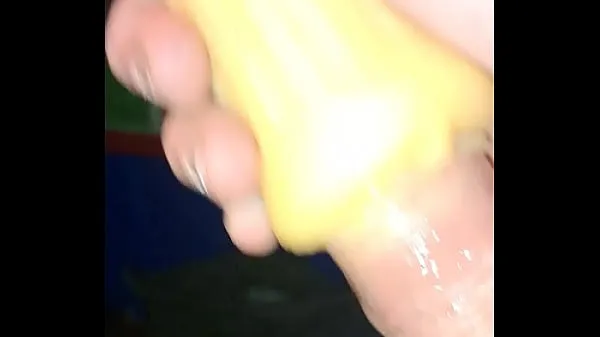 نیا Sprayed in the rubber cunt عمدہ ٹیوب