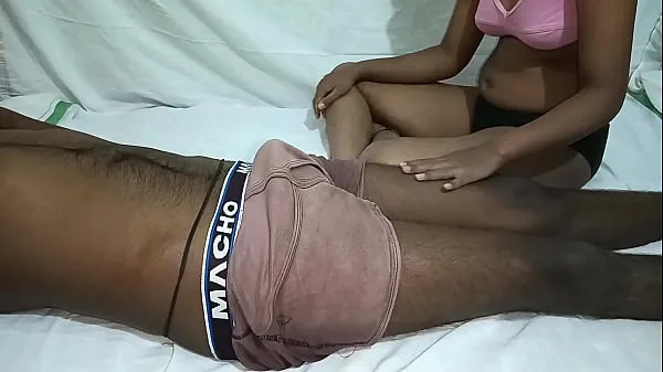 Nowa Anjali seducing boyfriend and pressing boobs for get ready to fuck cienka rurka