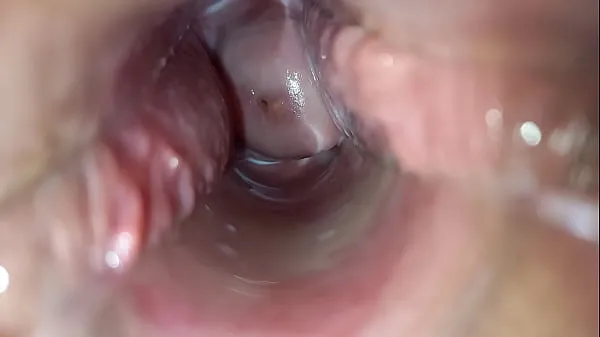 Yeni Pulsating orgasm inside vagina ince tüp