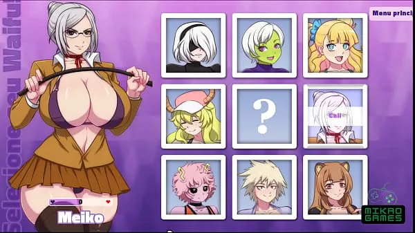 Uusi Jogo Adulto Waifu Hub Temporada 1 - Dominei a Monitora Meiko Shiraki do Anime hieno tuubi