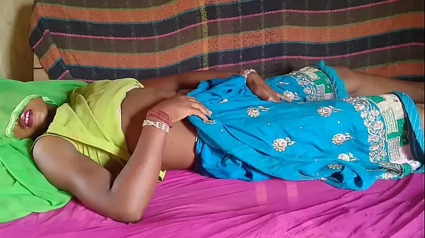 Új Desi sexy Bhoji's saree fucked on the bed best Indian sex video real desi sex real desi sexy finomcső