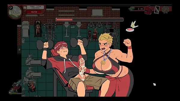 새로운 Spooky Milk Life [ Taboo hentai game PornPlay] Ep.23 femdom handjob at the gym 파인 튜브