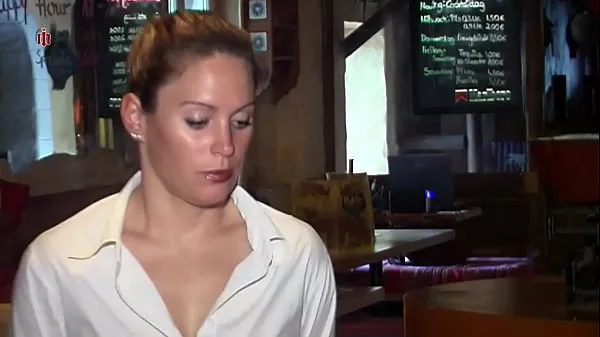 Νέος Sibylle - the sexy waitress fails at work and gets a lesson for it (TRAILER λεπτός σωλήνας
