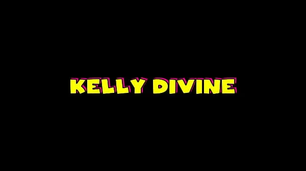 新型Round Butt Brunette Kelly Divine Drilled Hard细管