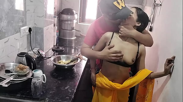 New Hot Desi Bhabhi Kitchen Sex With Husband fine Tube