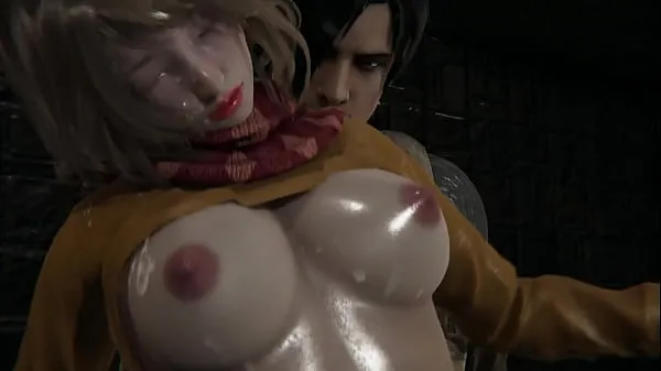 Yeni Hentai Resident evil 4 remake Ashley l 3d animation ince tüp